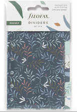 Load image into Gallery viewer, Filofax Botanical Dividers Pocket
