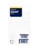 Filofax White Ruled Notepaper Value Pack - Personal
