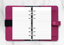 Load image into Gallery viewer, Filofax White Ruled Notepaper Value Pack - Personal
