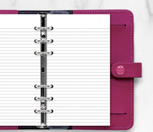 Load image into Gallery viewer, Filofax White Ruled Notepaper Value Pack - Personal
