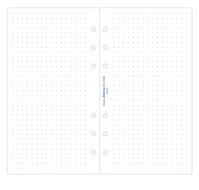 Load image into Gallery viewer, Filofax White Dotted Paper-Personal
