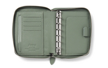Load image into Gallery viewer, Filofax Norfolk Pocket Compact Zip Sage-2026

