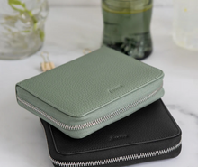 Load image into Gallery viewer, Filofax Norfolk Pocket Compact Zip Sage-2026
