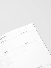 Load image into Gallery viewer, Cloth &amp; Paper - Travel Notebook | A5 Slim: Task Planner | Ristretto

