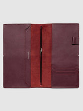 Load image into Gallery viewer, Cloth &amp; Paper - Genuine Leather Travel Notebook Cover | A5 Slim: Bordeaux
