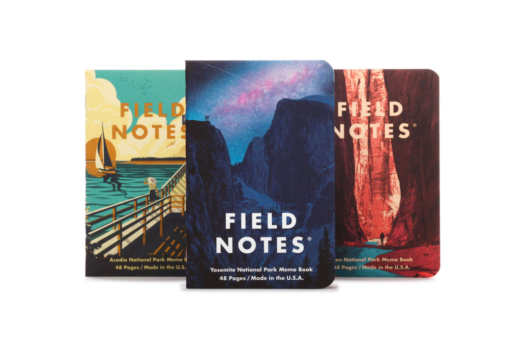 Field Notes - National Parks - Series A