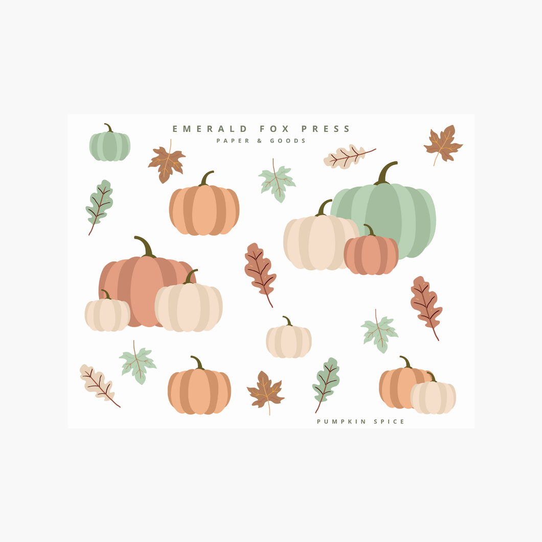 EFP - Fall Pumpkins - Sticker Sheet