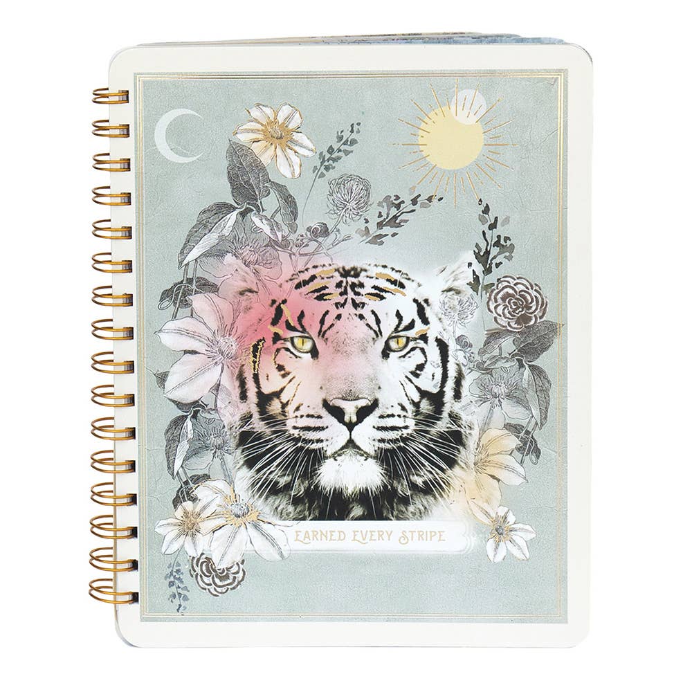 PAPAYA - Spiral Notebook - Stripes