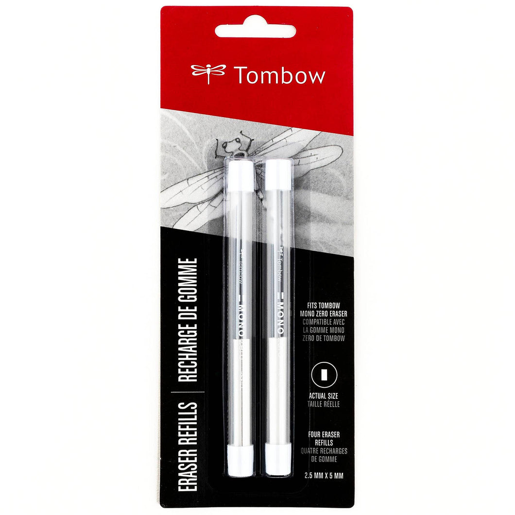 Tombow - MONO Zero Eraser Refill: Rectangle - 2-Pack