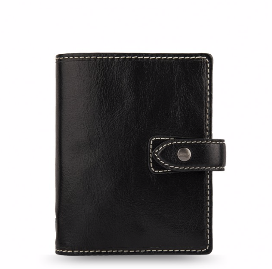 Filofax Malden Pocket Organizer Black