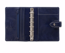 Load image into Gallery viewer, Filofax Malden Pocket Organizer Navy
