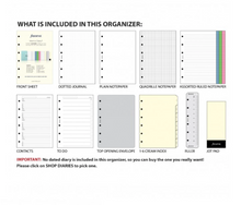 Load image into Gallery viewer, The Original Patent Pink Personal Organizer-no calendar
