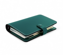 Load image into Gallery viewer, Filofax The Original Personal Organizer Dark Aqua-no calendar
