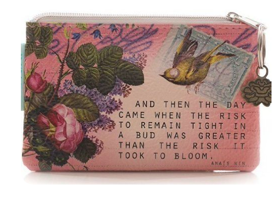 Papaya-Anais Nin Coin Purse