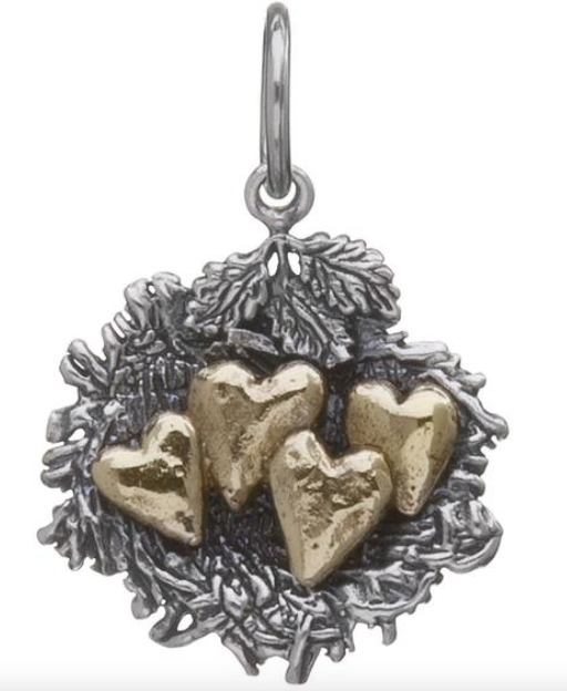 Waxing Poetic Bundled by Love Nest Charm - 4 Hearts
