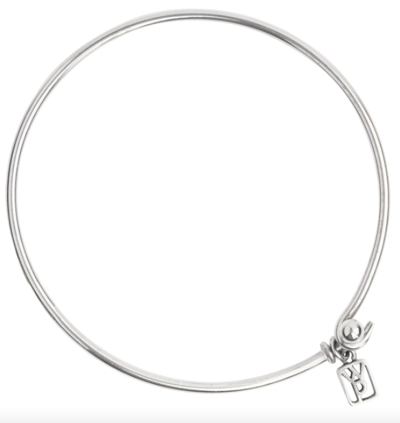 Waxing Poetic Bangle - Sterling Silver