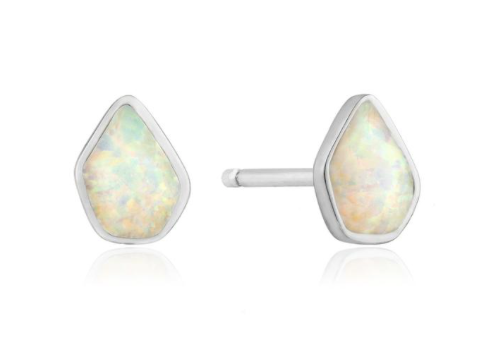 Ania Haie Opal Colour Silver Stud Earrings