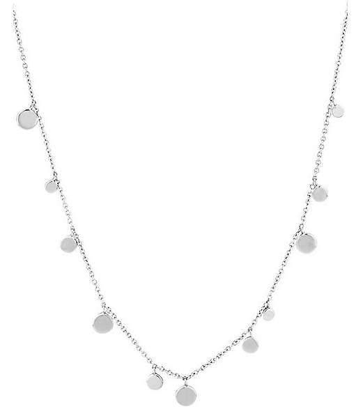 Ania Haie Geometry Class Mixed Discs Sterling Silver Necklace