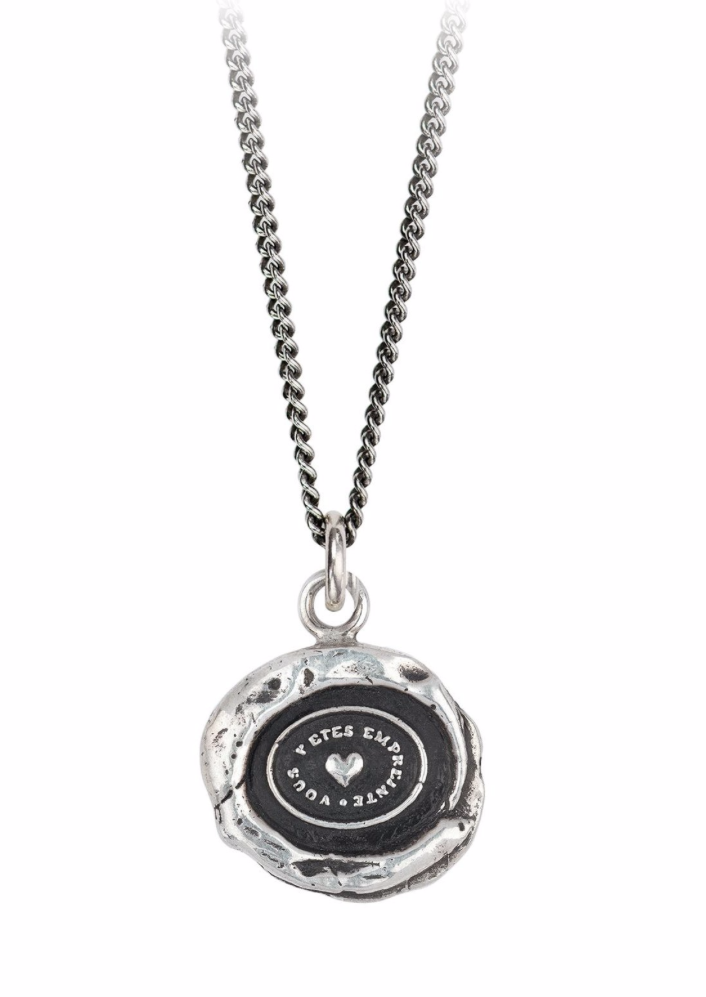 Pyrrha Heart Print Talisman