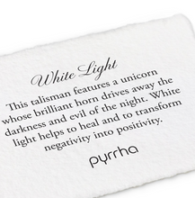 Load image into Gallery viewer, Pyrrha White Light Talisman

