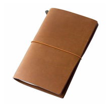 Load image into Gallery viewer, TRAVELER&#39;S NOTEBOOK LEATHER JOURNAL - CAMEL
