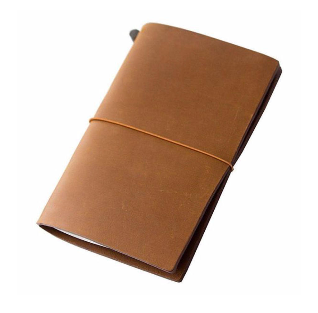 TRAVELER'S NOTEBOOK LEATHER JOURNAL - CAMEL