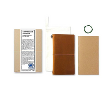 Load image into Gallery viewer, TRAVELER&#39;S NOTEBOOK LEATHER JOURNAL - CAMEL
