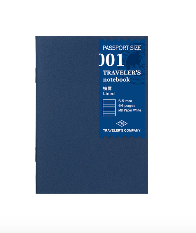 Traveler's Company-001 Lined notebook-Passport