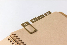 Load image into Gallery viewer, TRAVELER&#39;S COMPANY BRASS PAGE MARKERS
