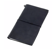 Load image into Gallery viewer, TRAVELER&#39;S NOTEBOOK LEATHER JOURNAL - BLACK
