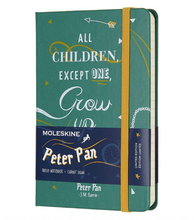 Load image into Gallery viewer, Moleskine Limited Edition Peter Pan, Notebook, Pocket, Ruled, Cerulean Blue
