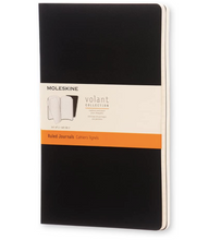 Load image into Gallery viewer, Moleskine Volant Journal, Soft Cover, Pocket (3.5&quot; x 5.5&quot;) Ruled/Lined, Black, 80 Pages (Set of 2)
