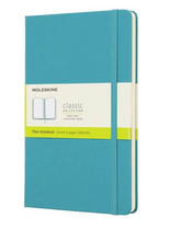 Load image into Gallery viewer, Moleskine Notebook Classic - Large Reef Blue Hard Cover -Dotted
