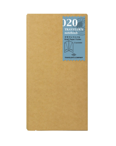 Traveler's Notebook 020 Kraft Paper Folder