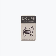 Load image into Gallery viewer, Midori D-clip Cat Paperclips
