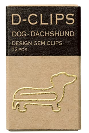 Midori D-Clip Mini Box, Dachshund