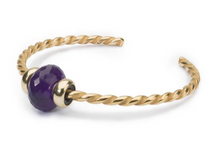 Load image into Gallery viewer, Trollbeads Gemstone AMETHYST BEAD
