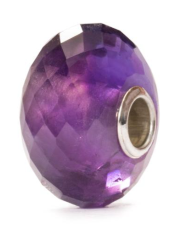 Trollbeads Gemstone AMETHYST BEAD