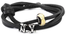Load image into Gallery viewer, Trollbeads Glass BLACK GOLD
