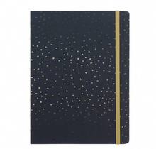 Load image into Gallery viewer, Filofax Confetti A5 Refillable Notebook in Charcoal
