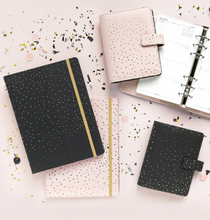 Load image into Gallery viewer, Filofax Confetti A5 Refillable Notebook in Rose Quartz
