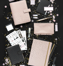 Load image into Gallery viewer, Filofax Confetti A5 Refillable Notebook in Rose Quartz
