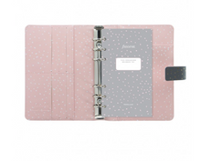 Load image into Gallery viewer, Filofax Confetti Personal Organizer in Charcoal
