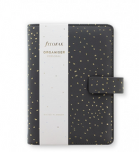 Load image into Gallery viewer, Filofax Confetti Personal Organizer in Charcoal
