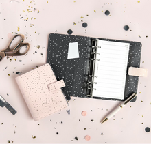 Load image into Gallery viewer, Filofax Confetti Personal Organizer in Rose Quartz
