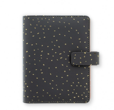 Filofax Confetti Pocket Organizer in Charcoal