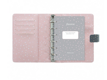 Load image into Gallery viewer, Filofax Confetti Pocket Organizer in Charcoal
