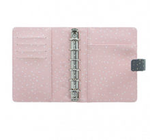 Load image into Gallery viewer, Filofax Confetti Pocket Organizer in Charcoal
