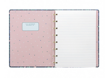 Load image into Gallery viewer, Filofax Garden A5 Refillable Notebook in Dusk
