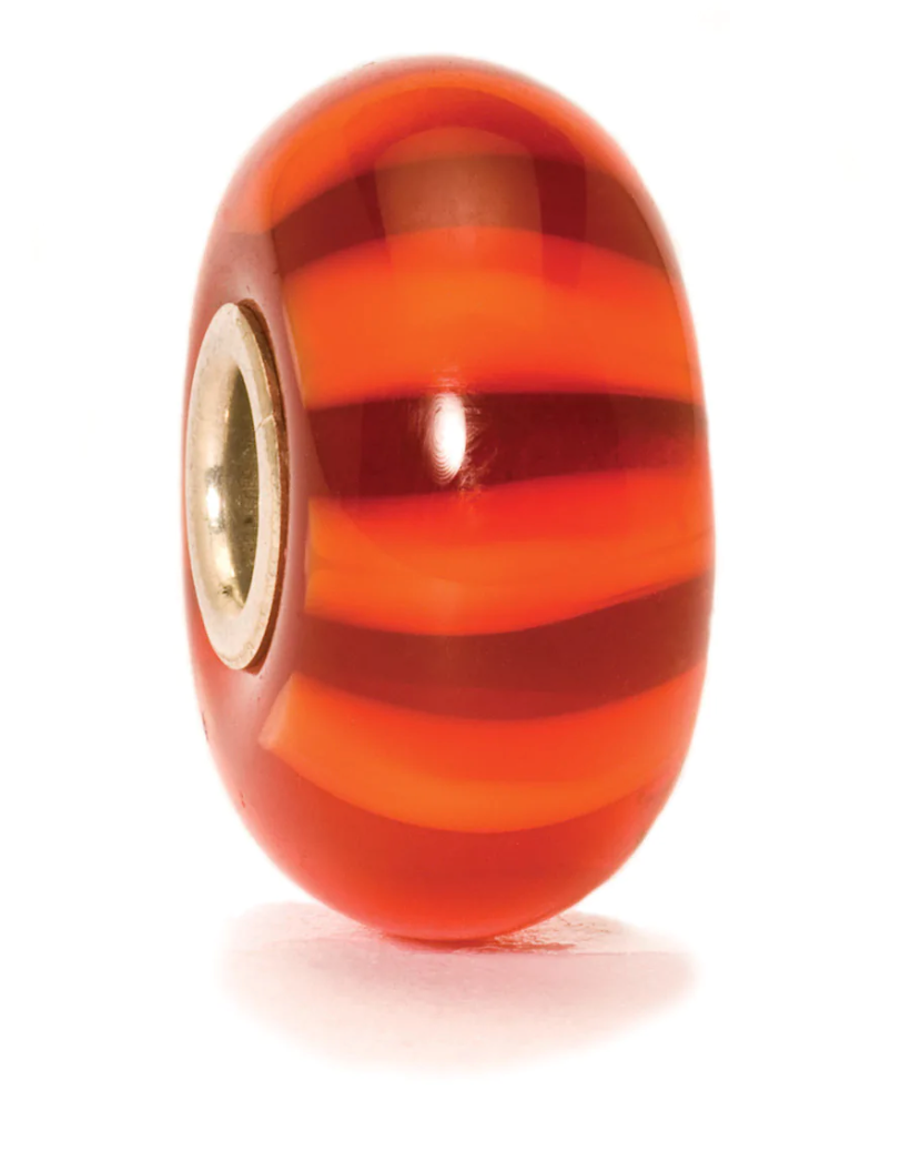 Trollbeads Red Stripe